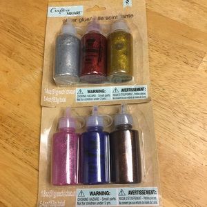 Glitter Glue set of 6